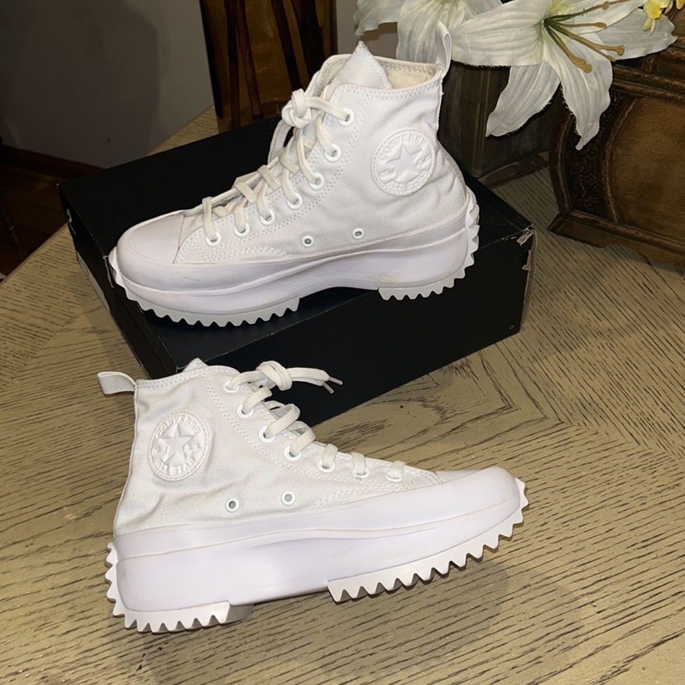 RUN STAR HIKE HIGH 'TRIPLE WHITE'